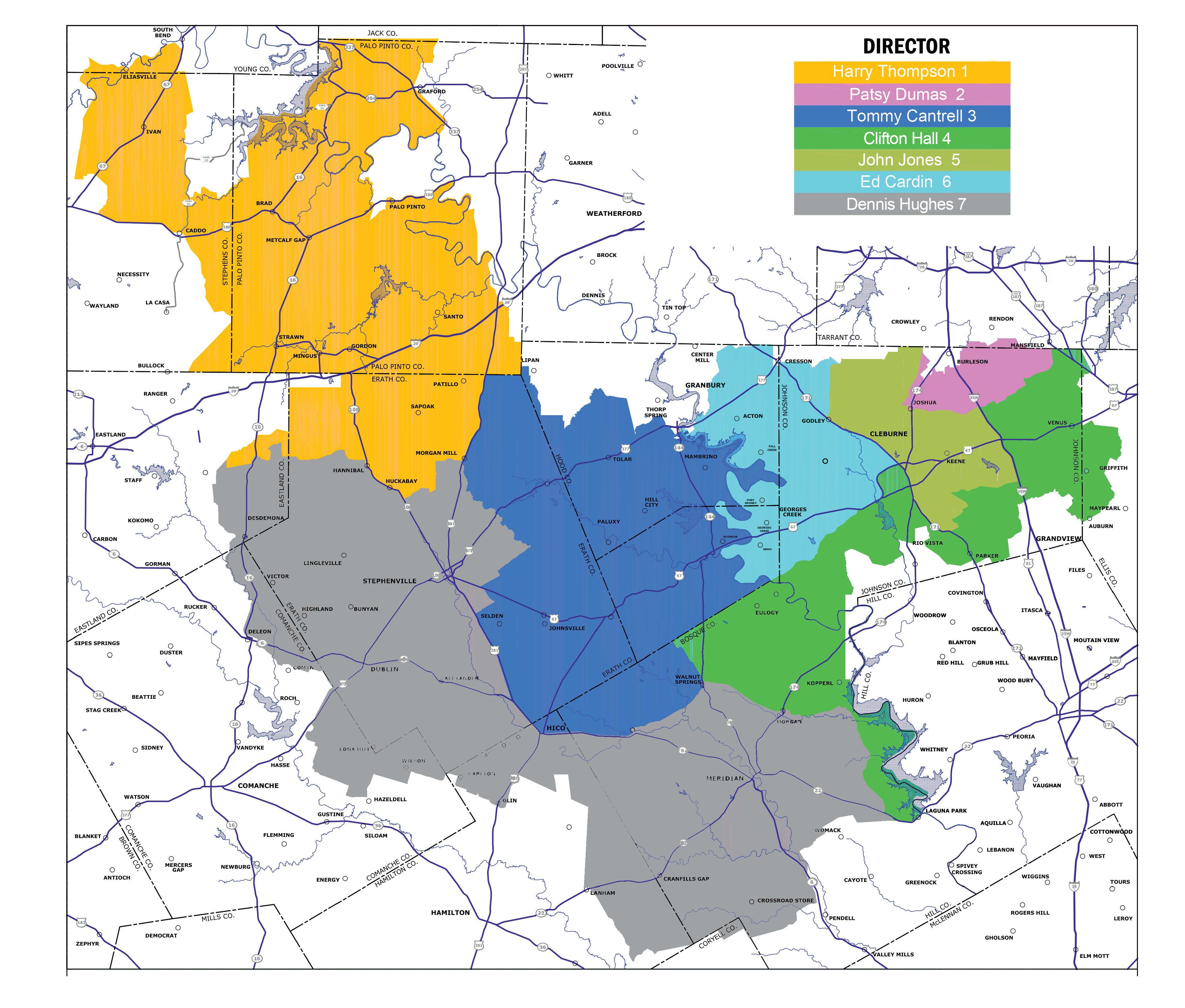 United Districts and Representatives