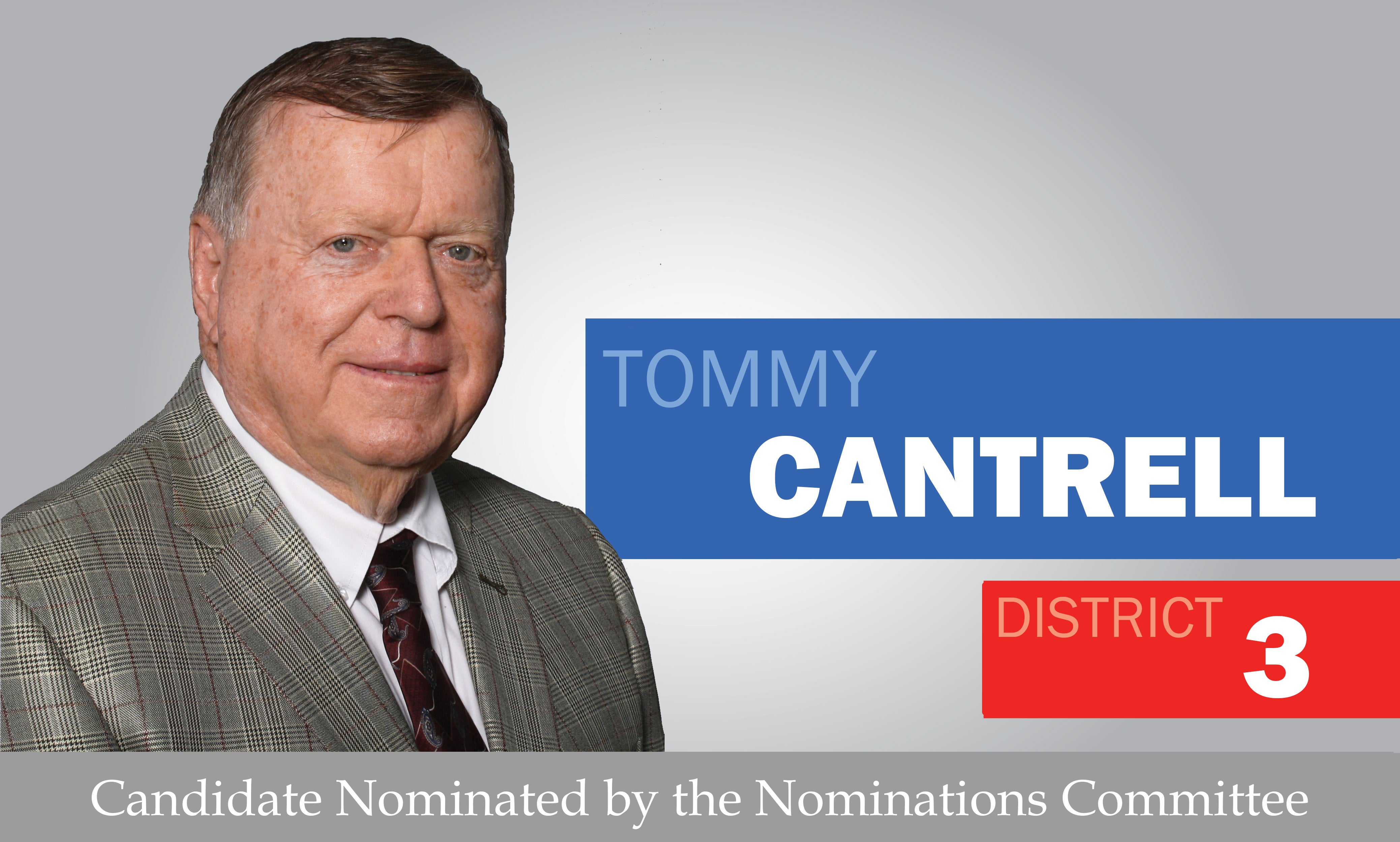 Tommy Cantrell District 3 Portrait