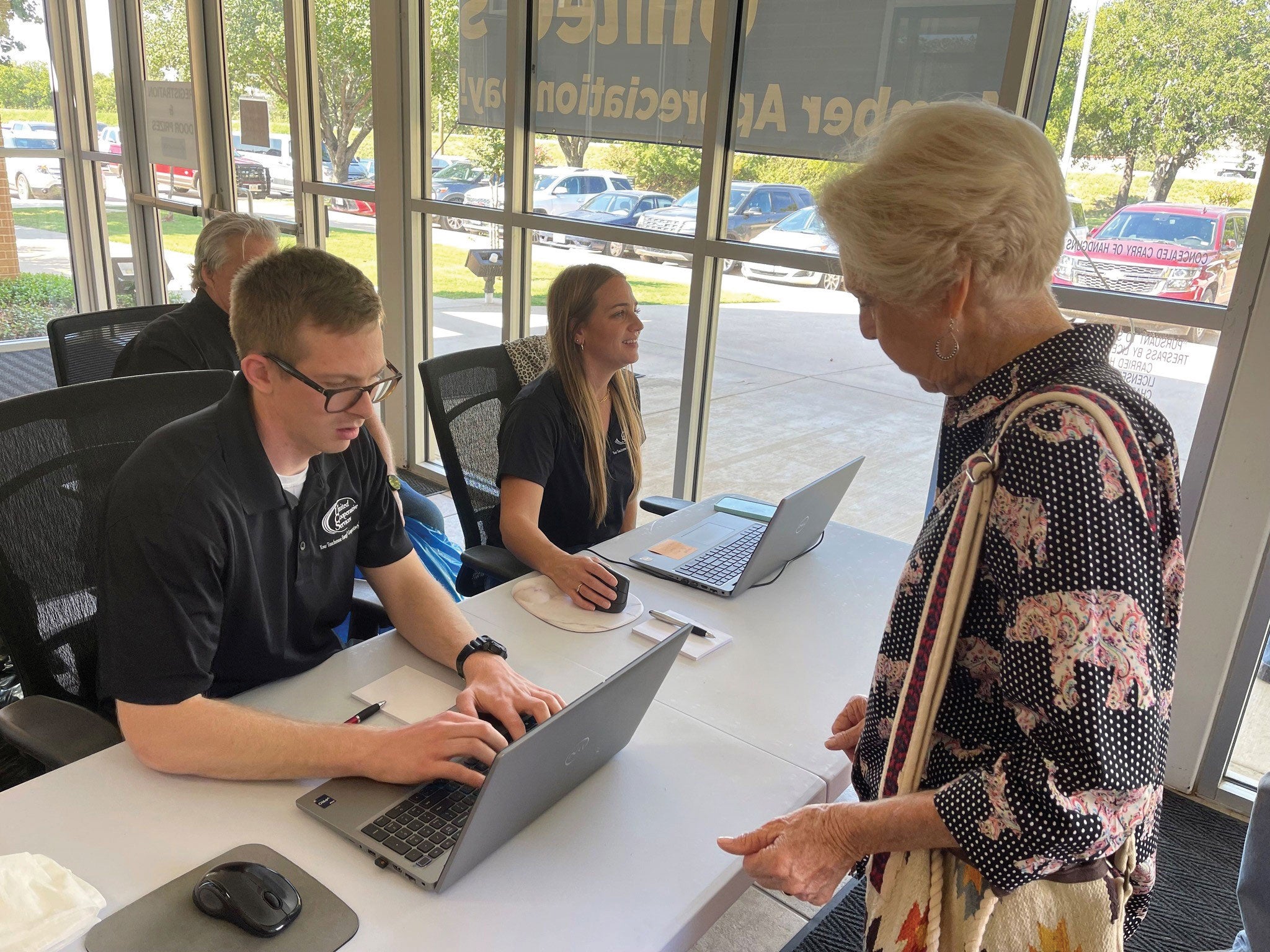 Stephenville check in for member appreciation day