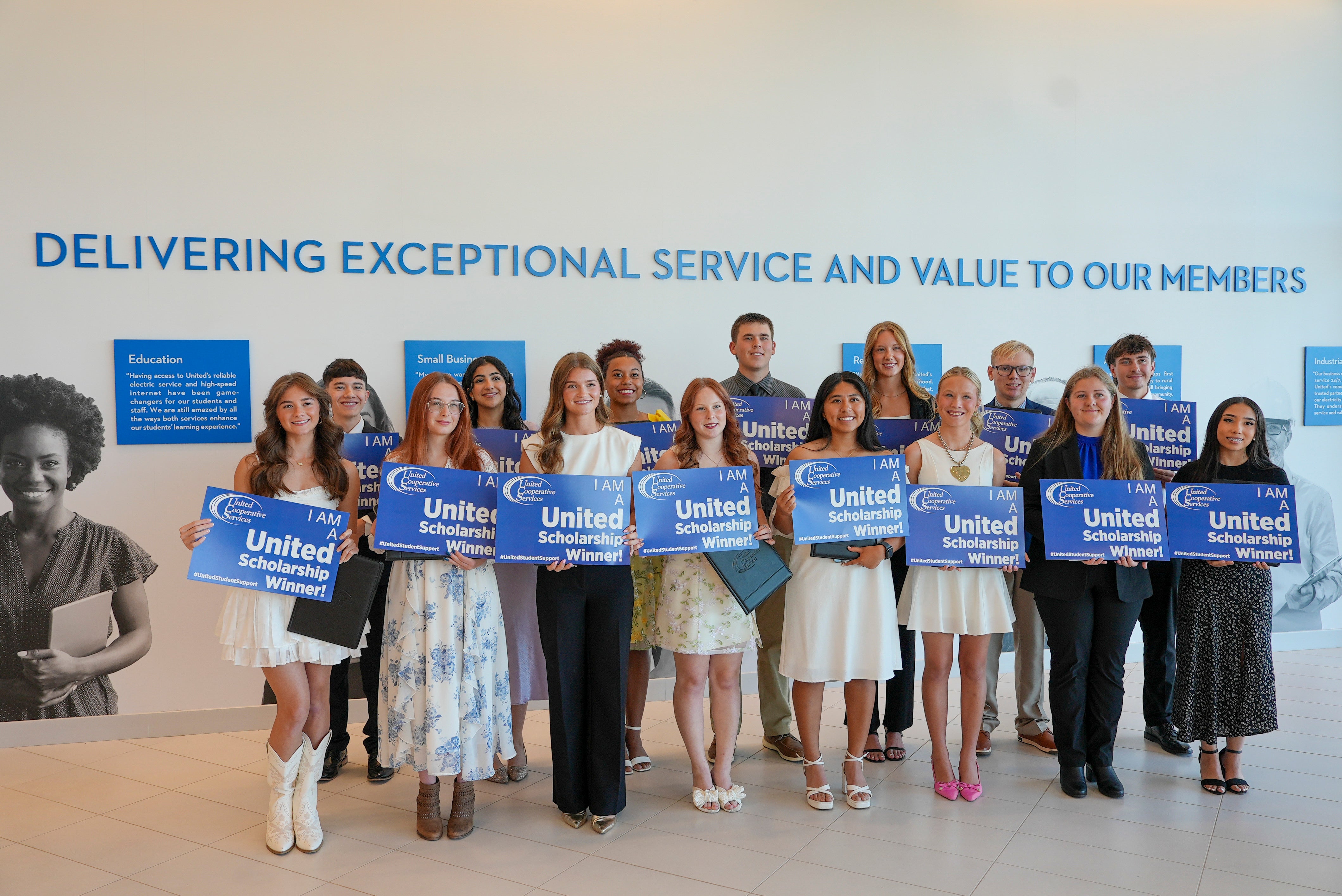 Image of 2026 scholarship class