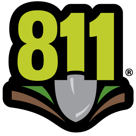 Call 811 before you dig. 