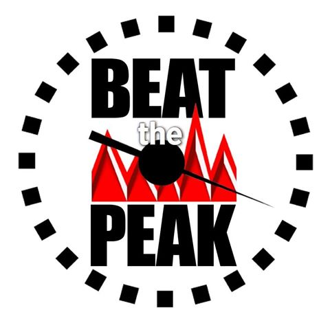 Beat the Peak logo.