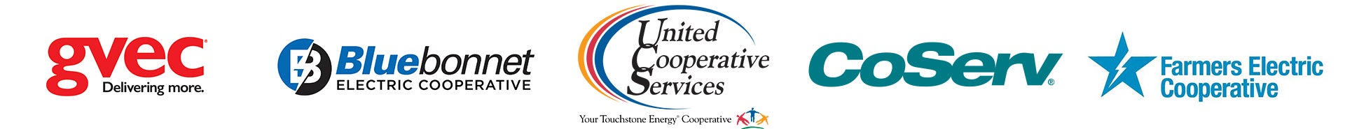 Sponsors include United cooperative Services, Guadalupe Valley, Bluebonnet Electric Cooperative, Farmers Electric Cooperative and CoServ