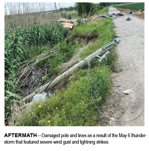 Downed lines