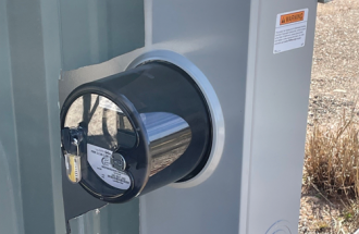 A United meter incorporated into an outbuilding caused an issue for one member.