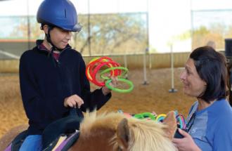 Nathan and Mariam in Arena