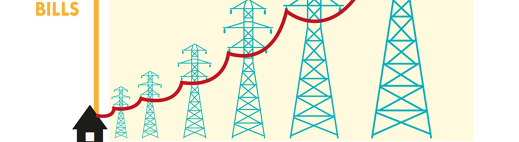 Increasing energy use graphic.
